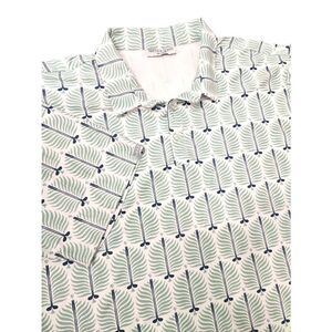 Smith & Quinn Golf Polo Men’s Size XXL Performance All Over Print Floral Golf